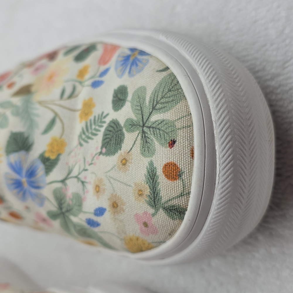 Keds × Rifle Paper Co. Double Decker Wild Wood Floral Sneaker Ladies 9.5 In VGuc - Picture 4 of 16
